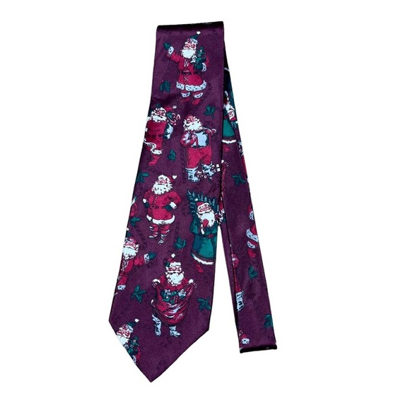 Vintage Hallmark Christmas Tie - Picture 1 of 4
